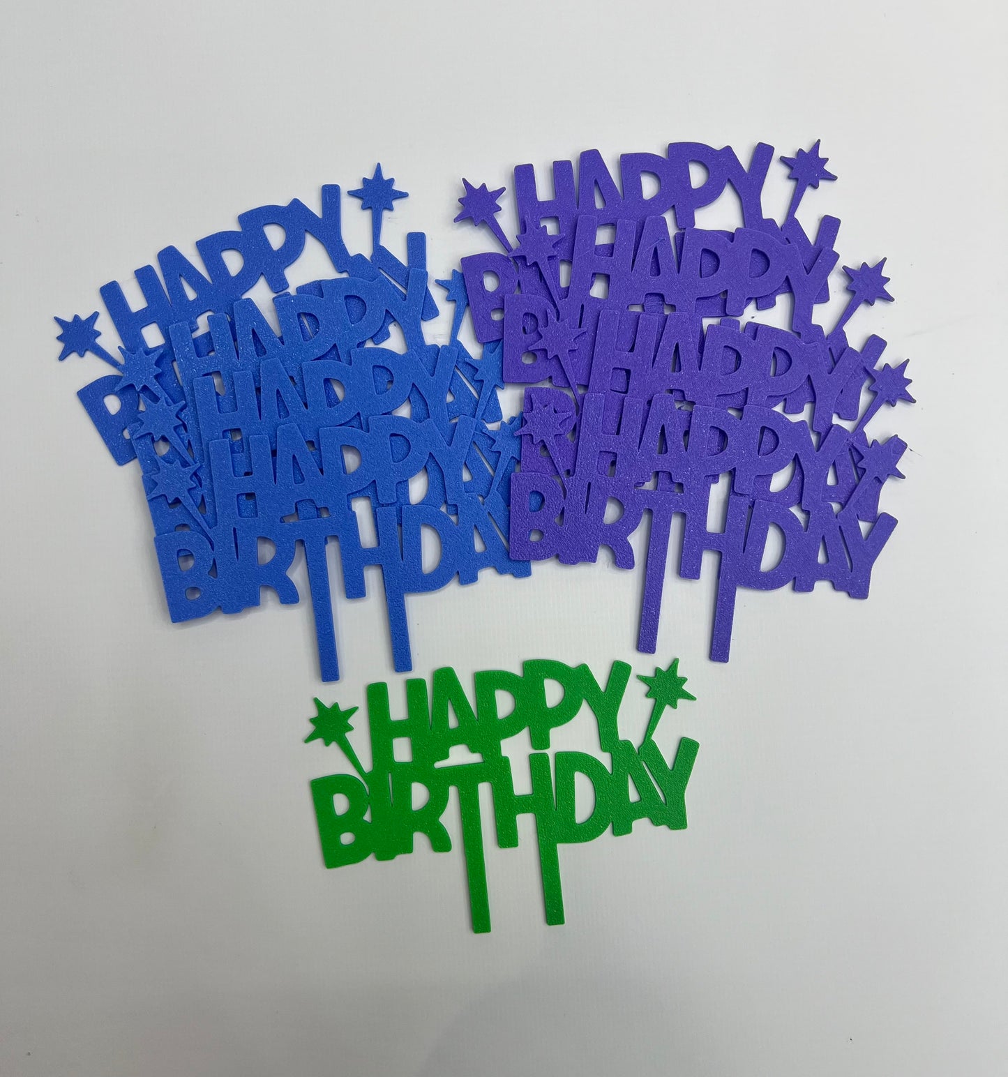 Happy Birthday Cake Topper