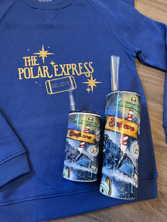 Tumbler - Christmas Believe Train