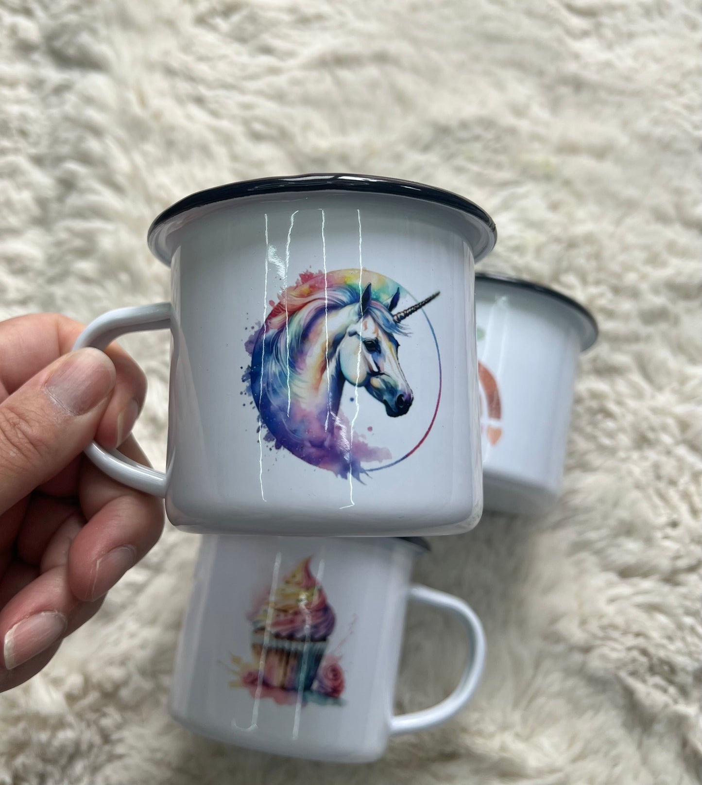 Enamel Mugs - Girls