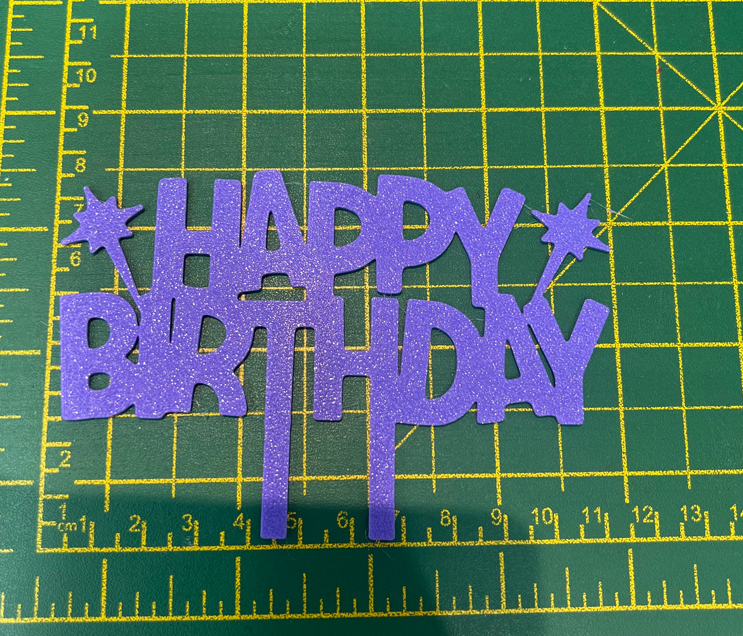 Happy Birthday Cake Topper