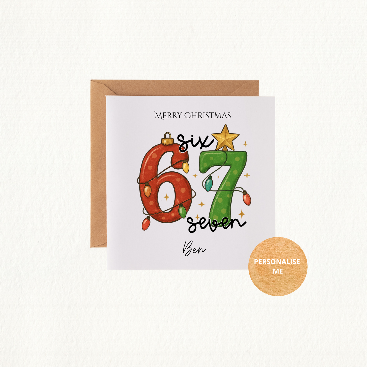 Personalised Card - 67