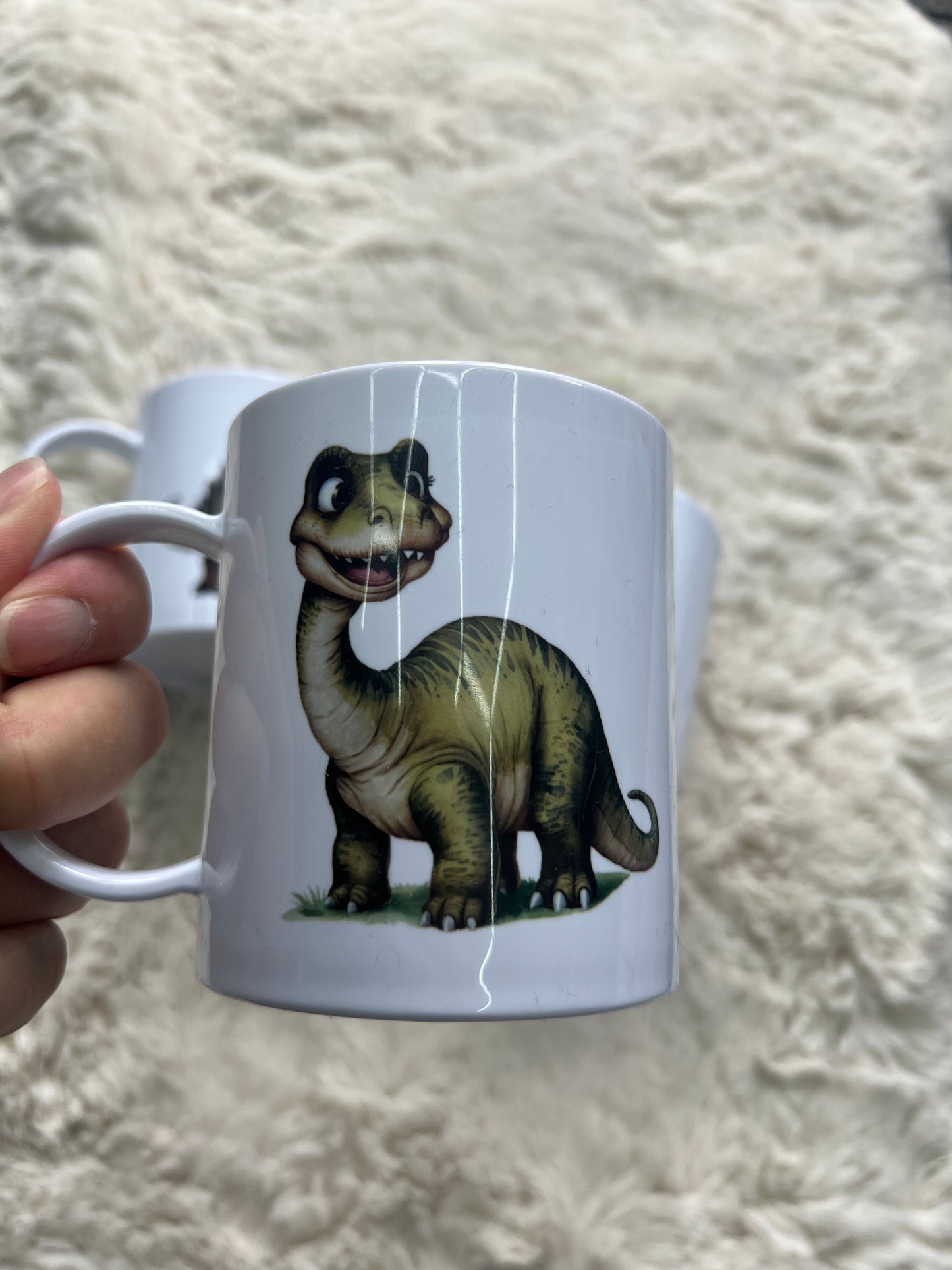 Plastic Mugs -Dino