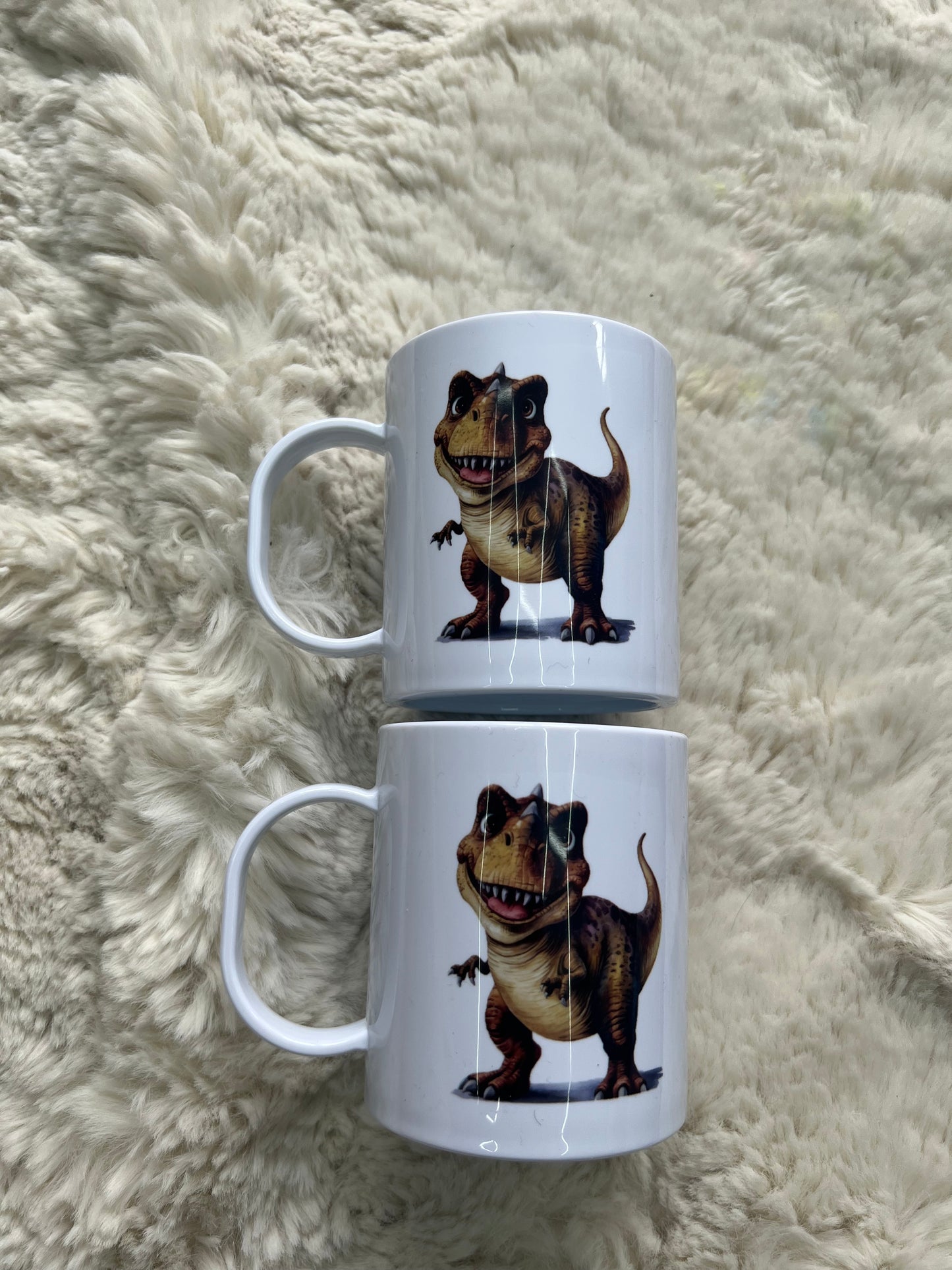 Plastic Mugs -Dino