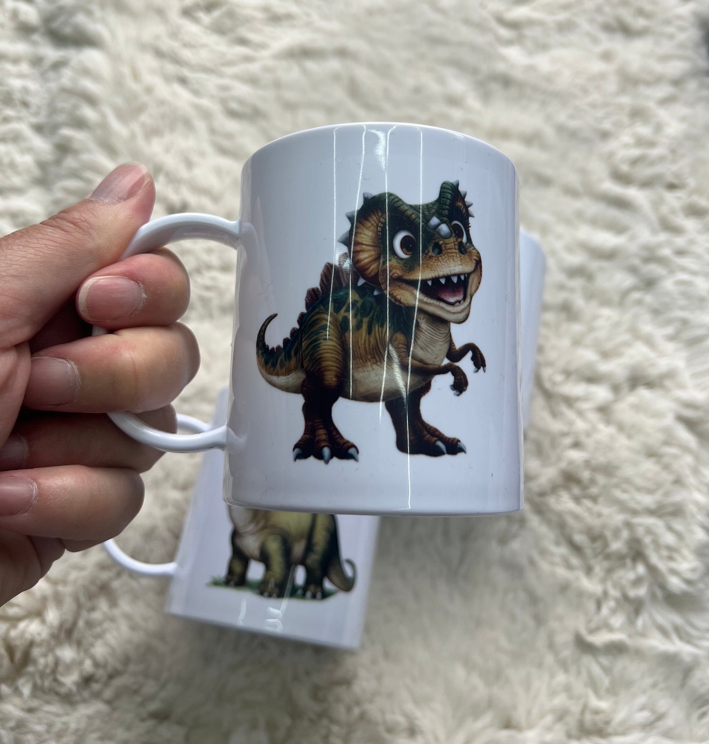 Plastic Mugs -Dino