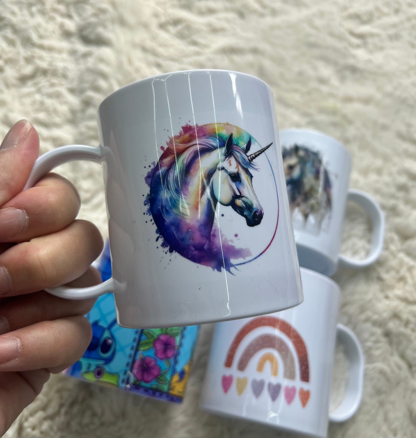Plastic Mugs - Girls