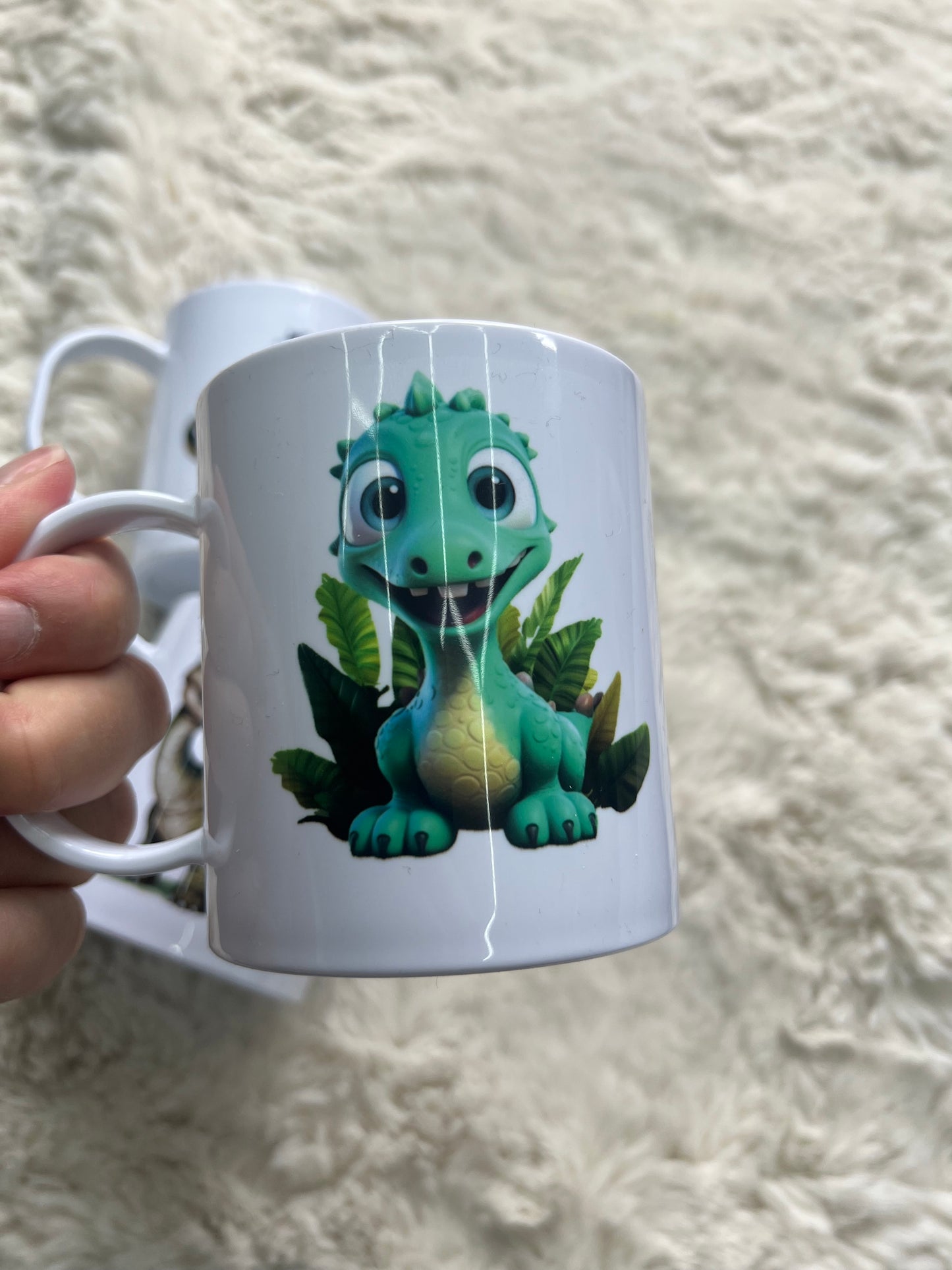 Plastic Mugs -Dino