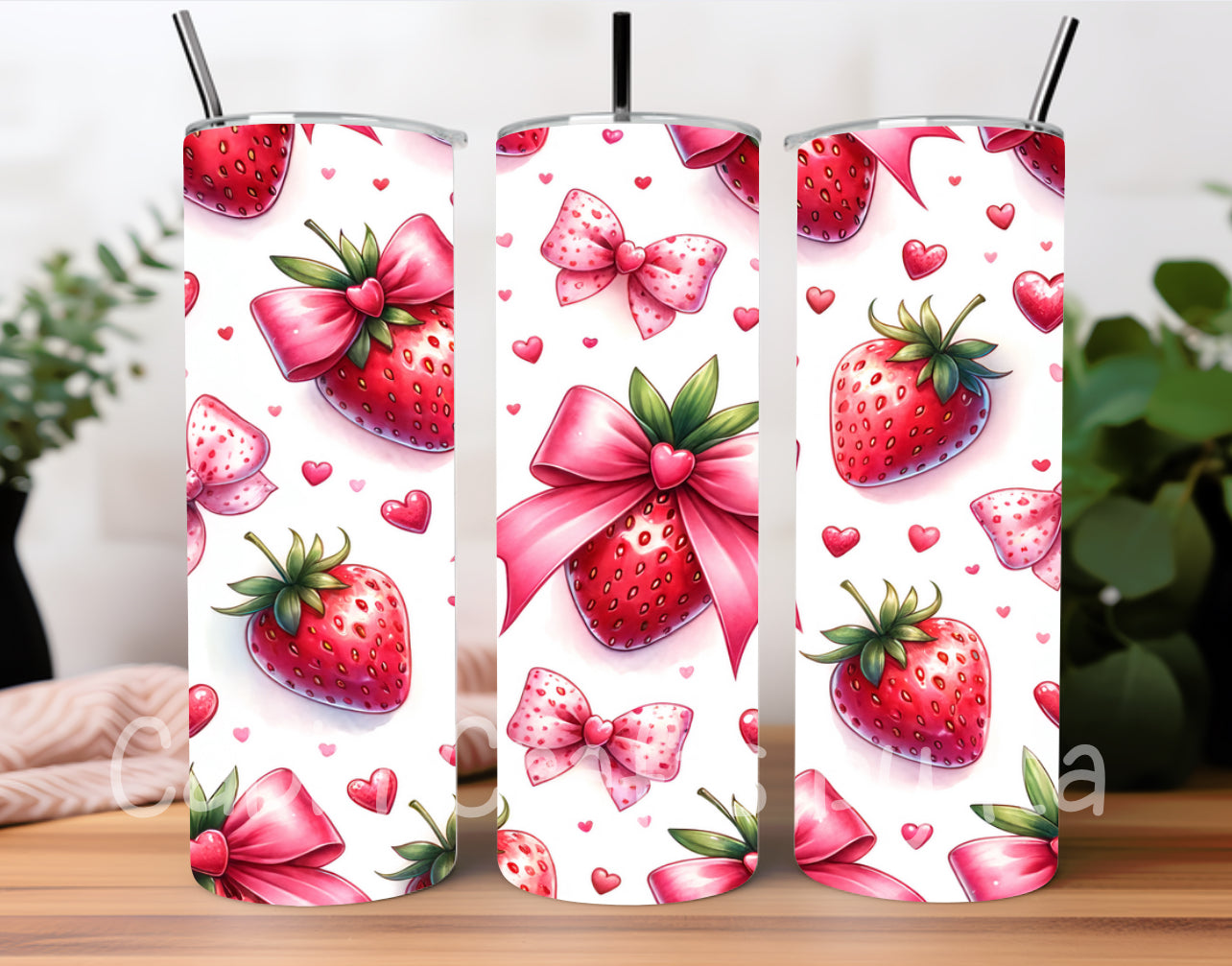 Tumbler - Strawberries
