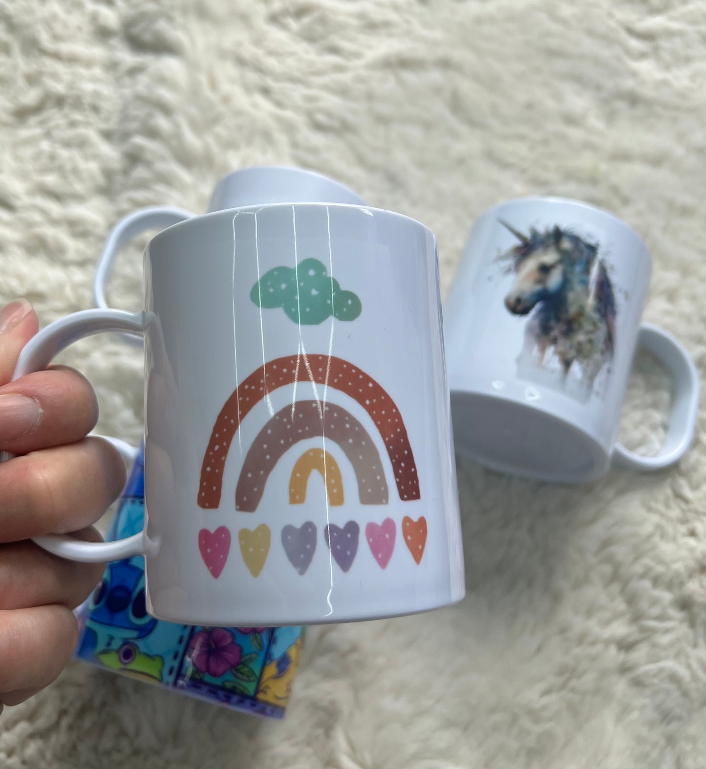 Plastic Mugs - Girls