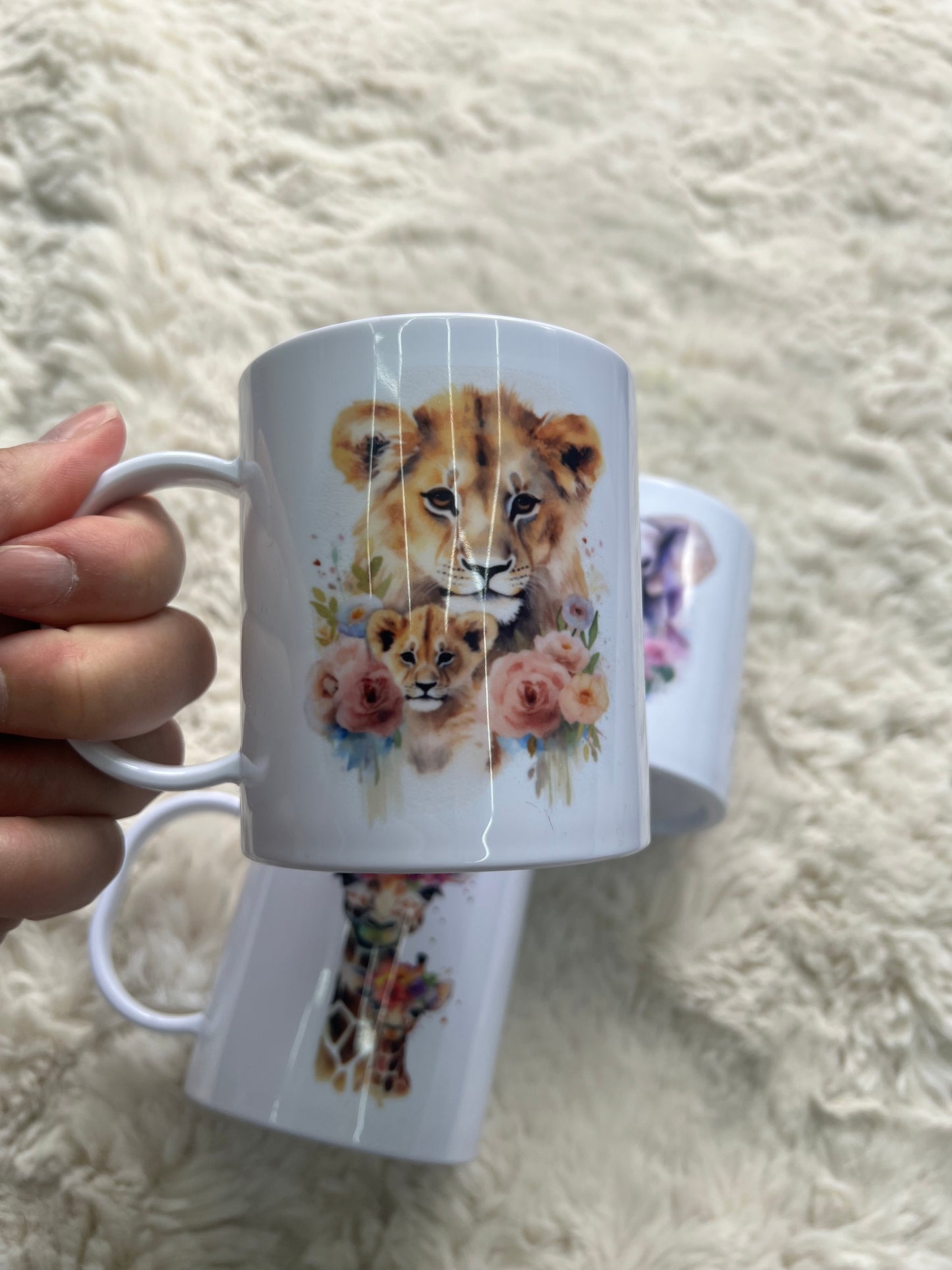 Plastic Mugs - Animals