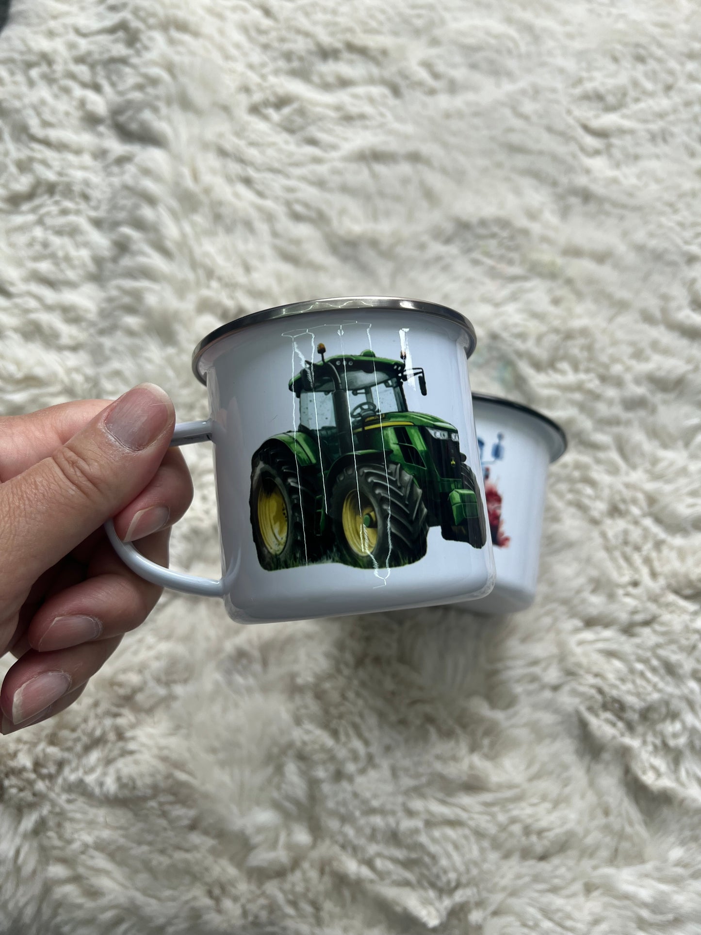 Enamel Mugs - Tractors