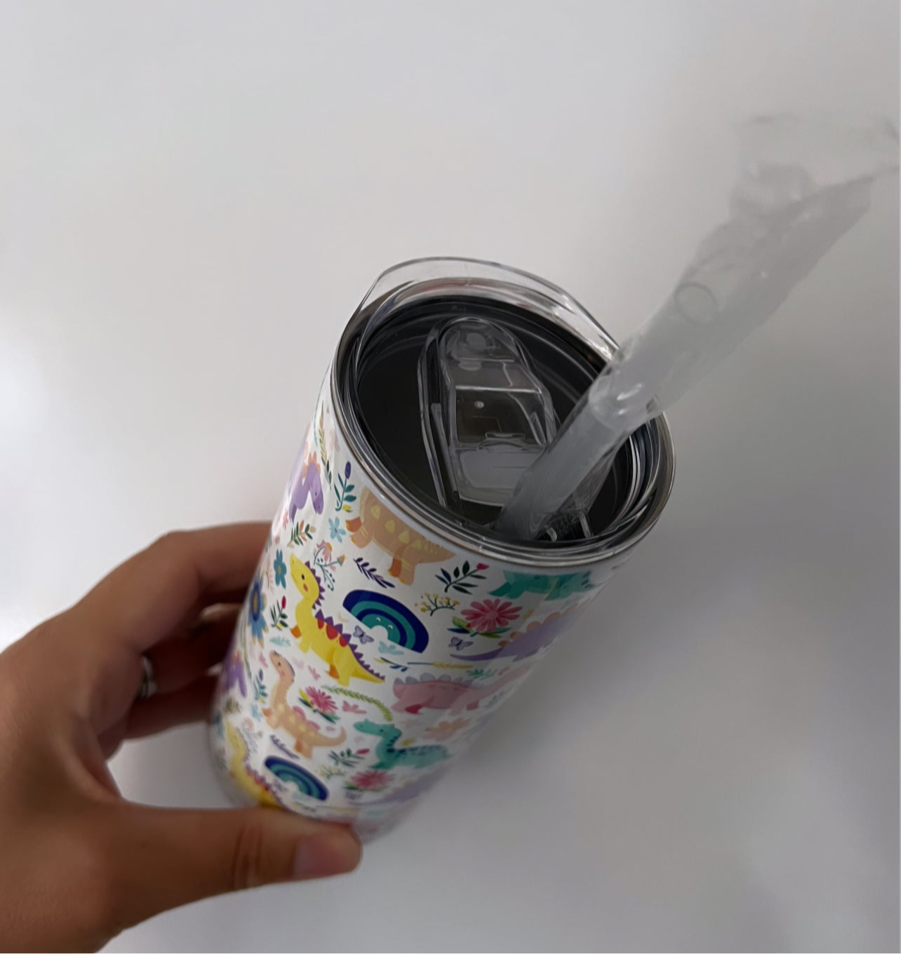 Tumbler - Pink Dino