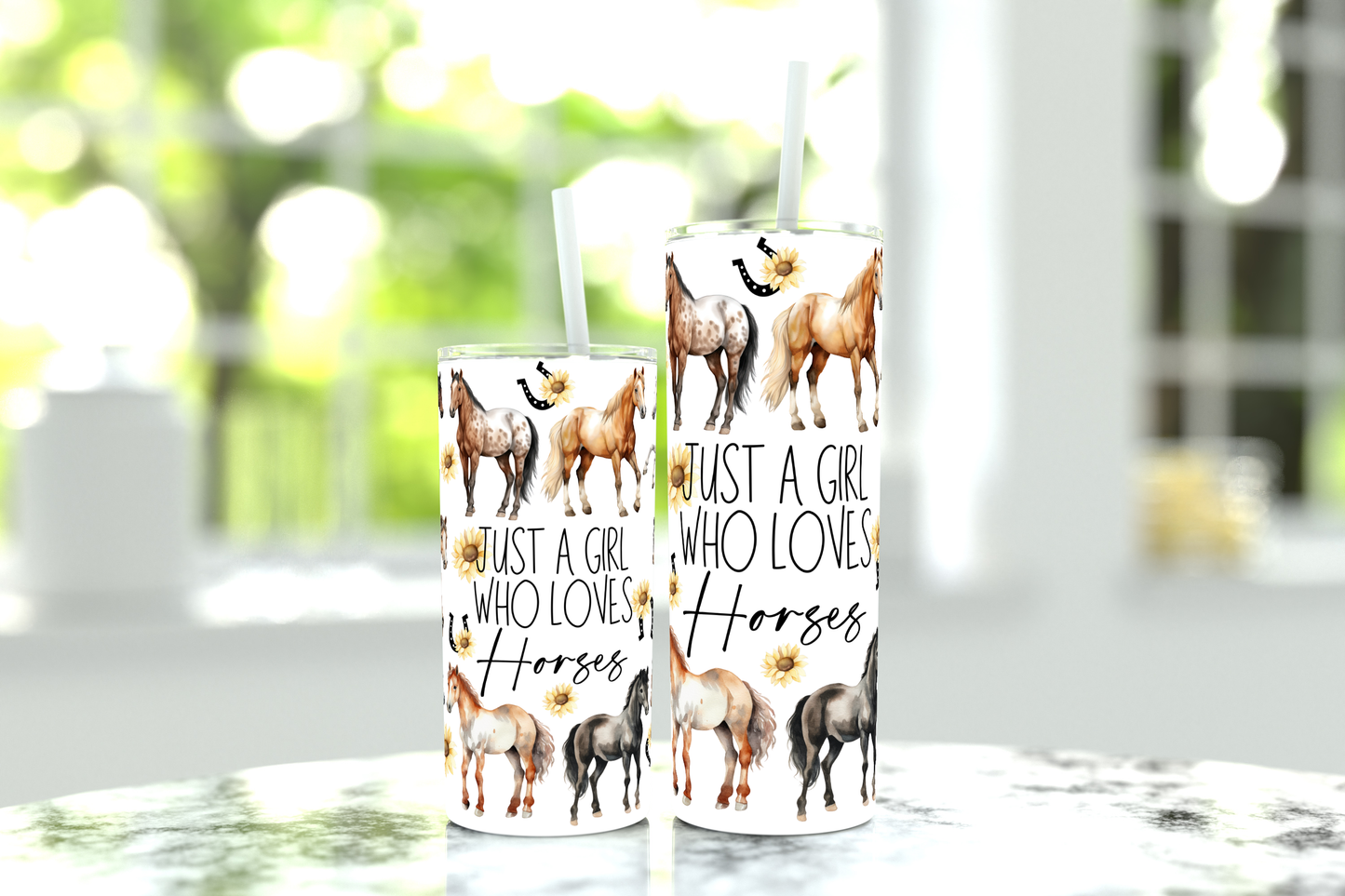 Tumbler - Horses