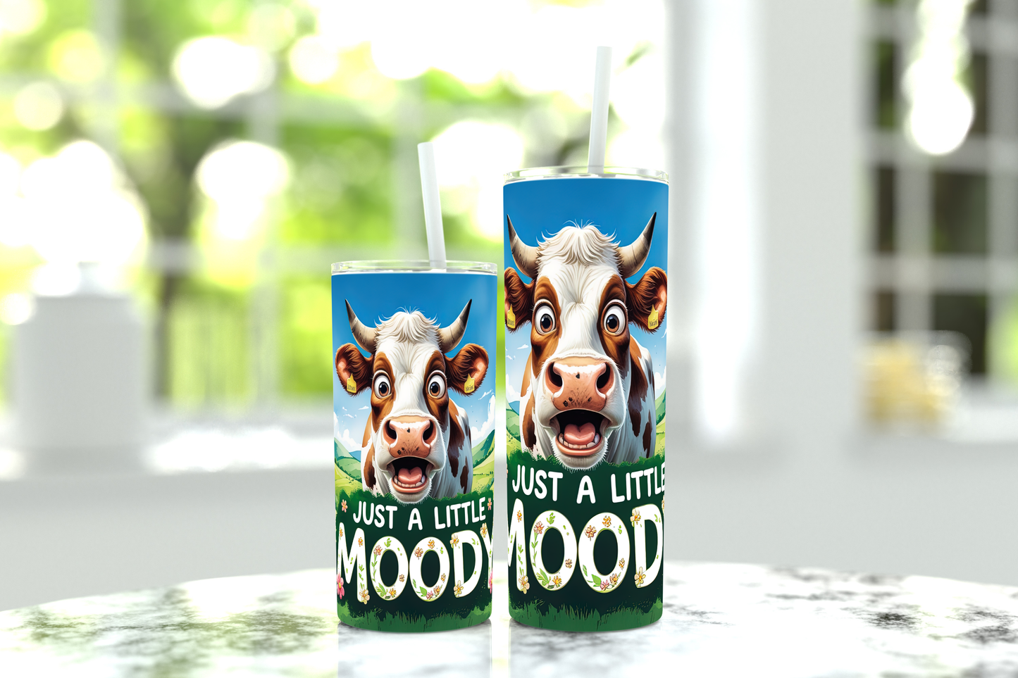 Tumbler - Moody Cow
