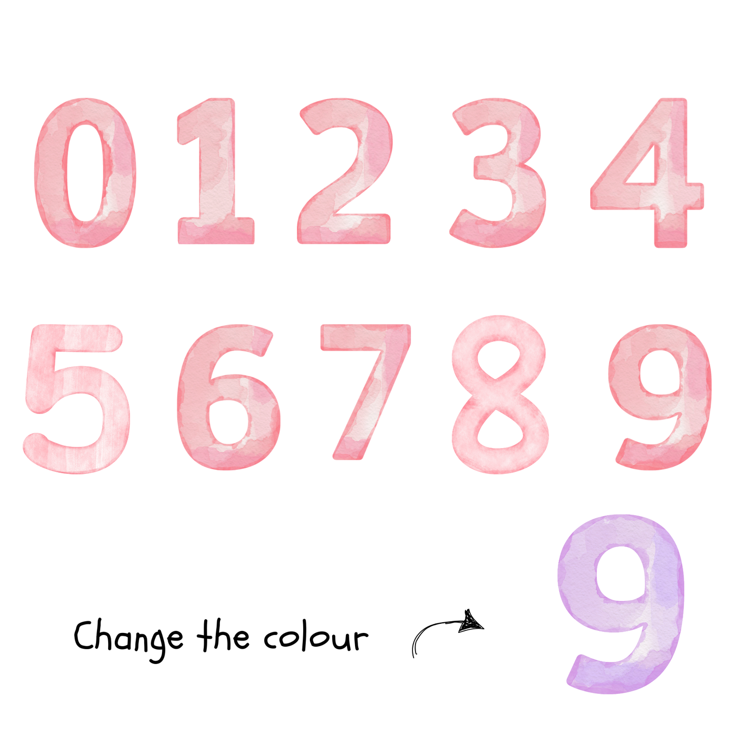 Personalised Birthday Card with Envelope.  Customise the age.