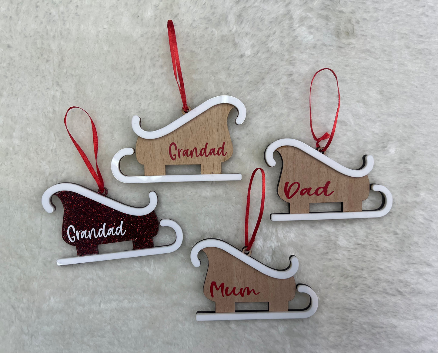 Sleigh Bauble - Personalised