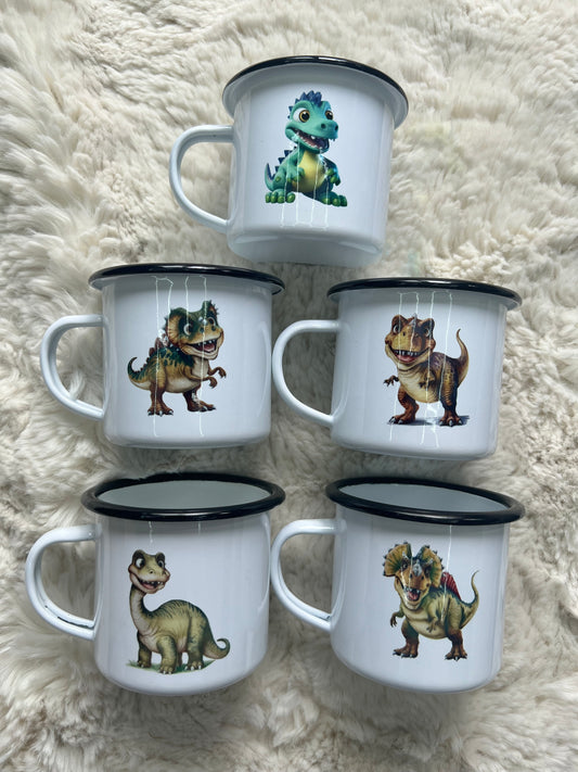 Enamel Mug - Dino