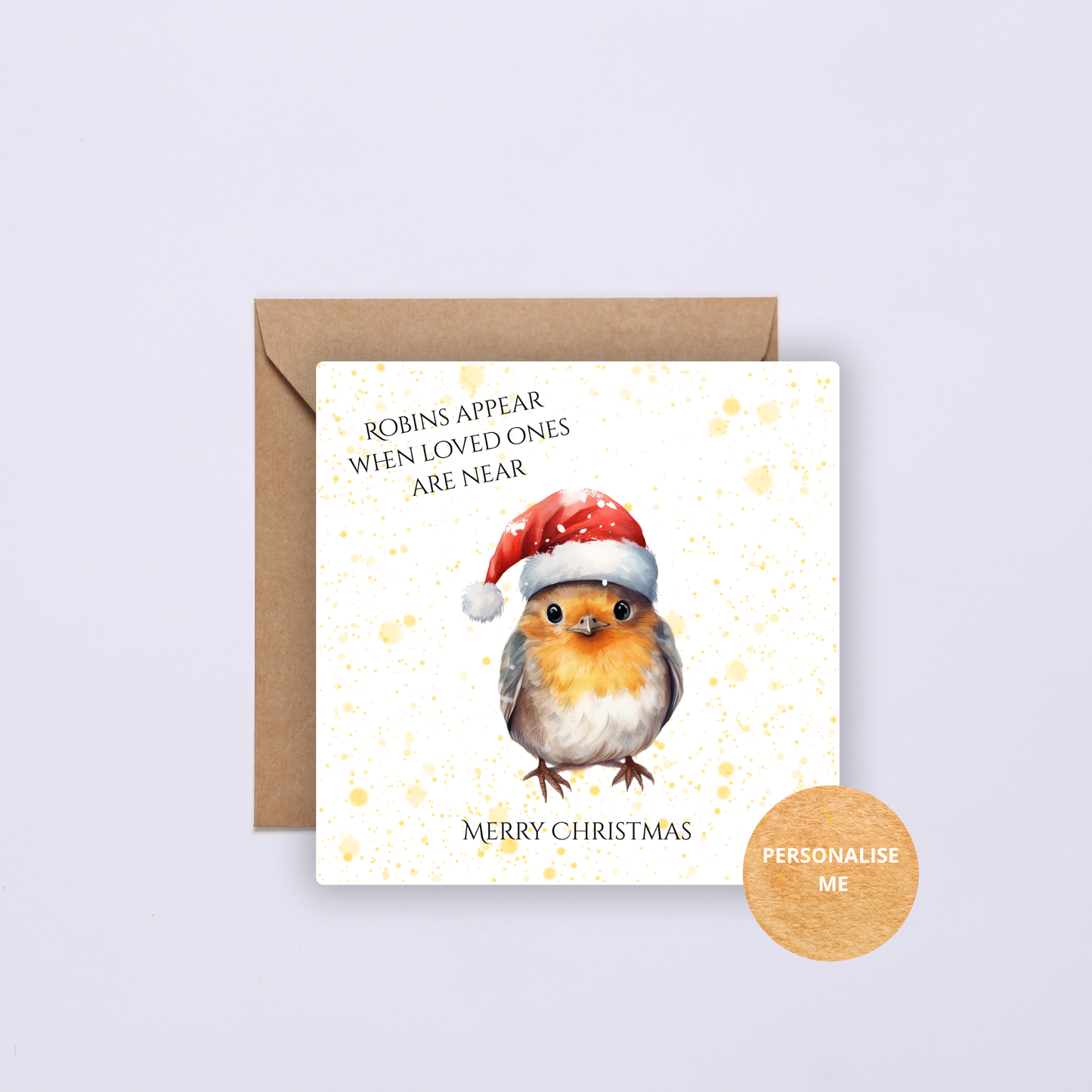 Christmas Card - Robin