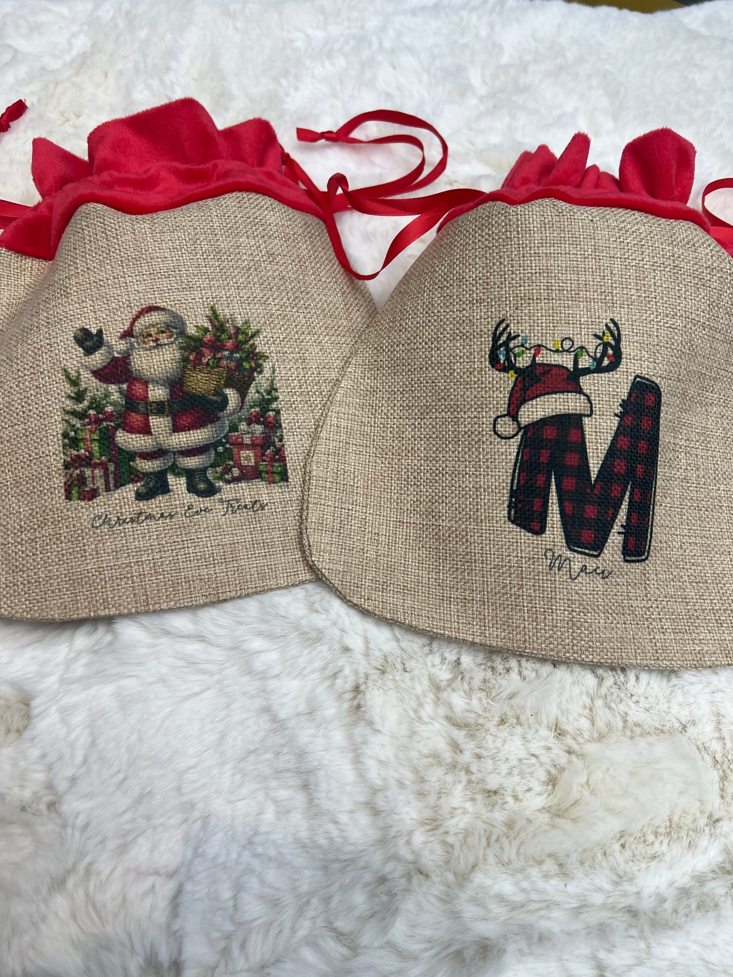 Santa Treat Bags - Personalised