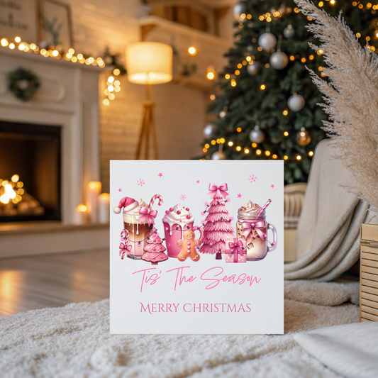 Personalised Christmas Card - Tis the Season
