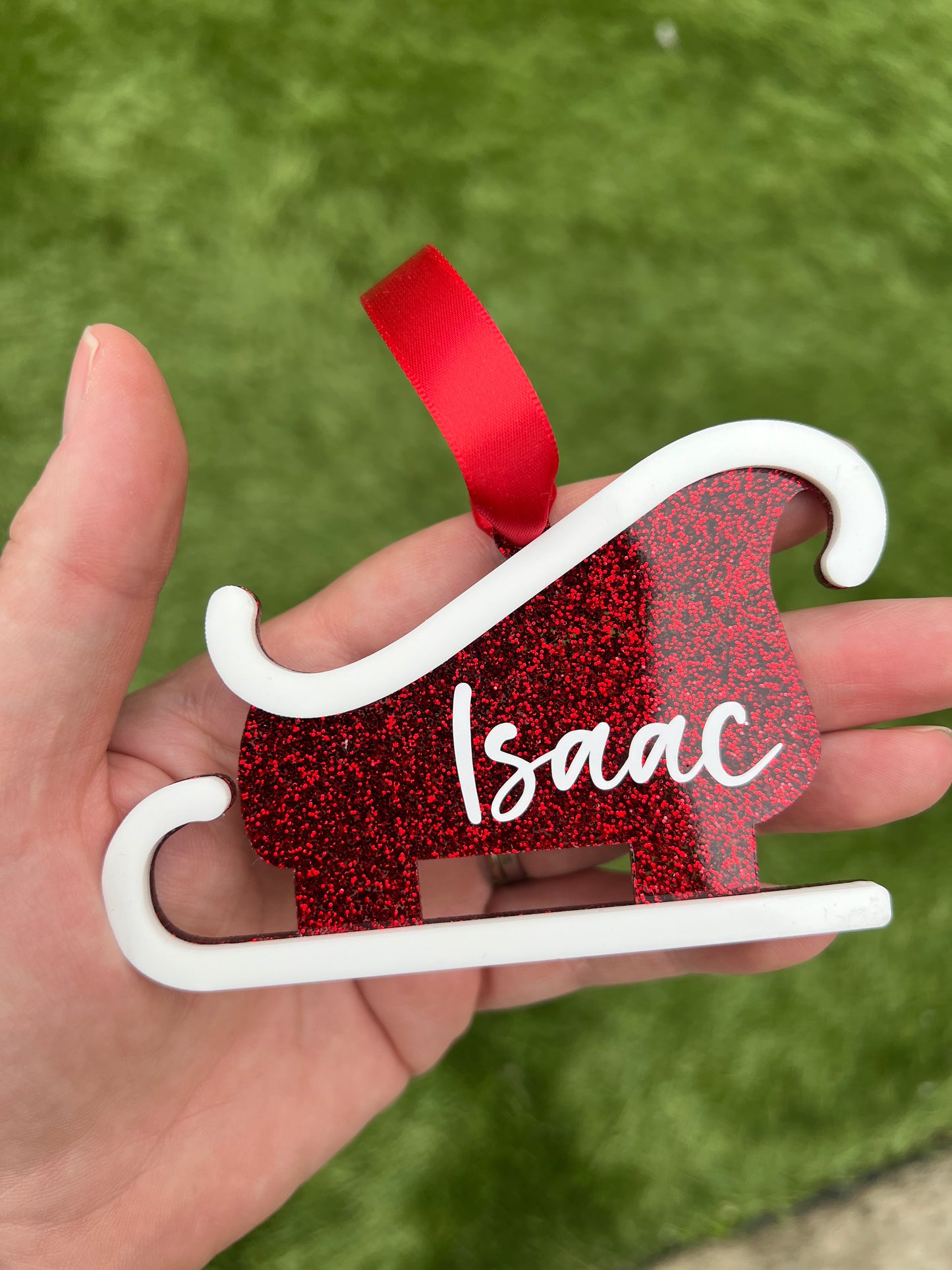 Sleigh Bauble - Personalised