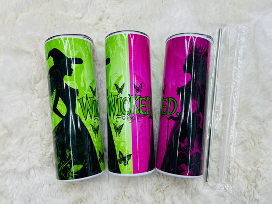 Tumbler - Green/Pink