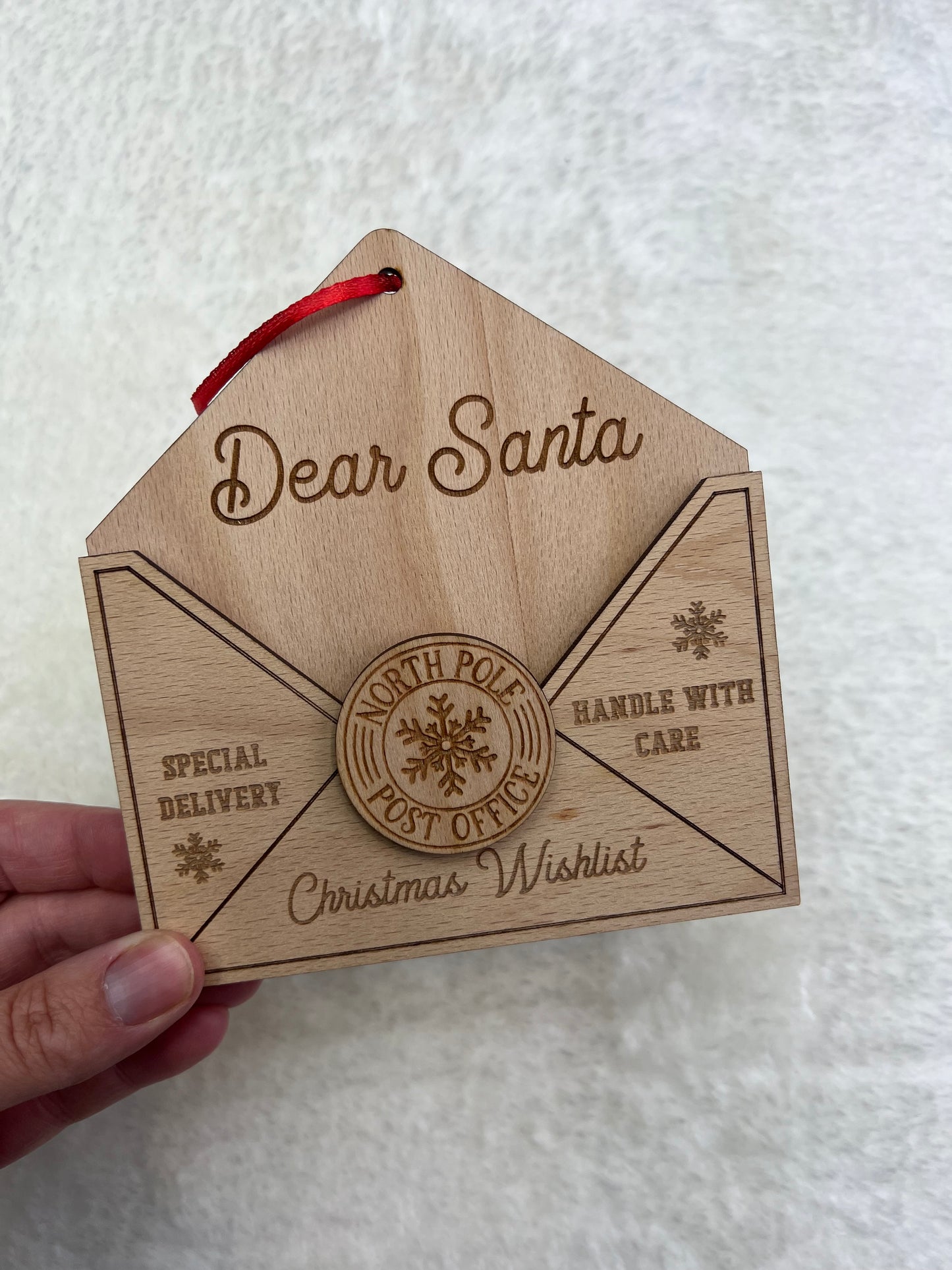 Letter to Santa Bauble