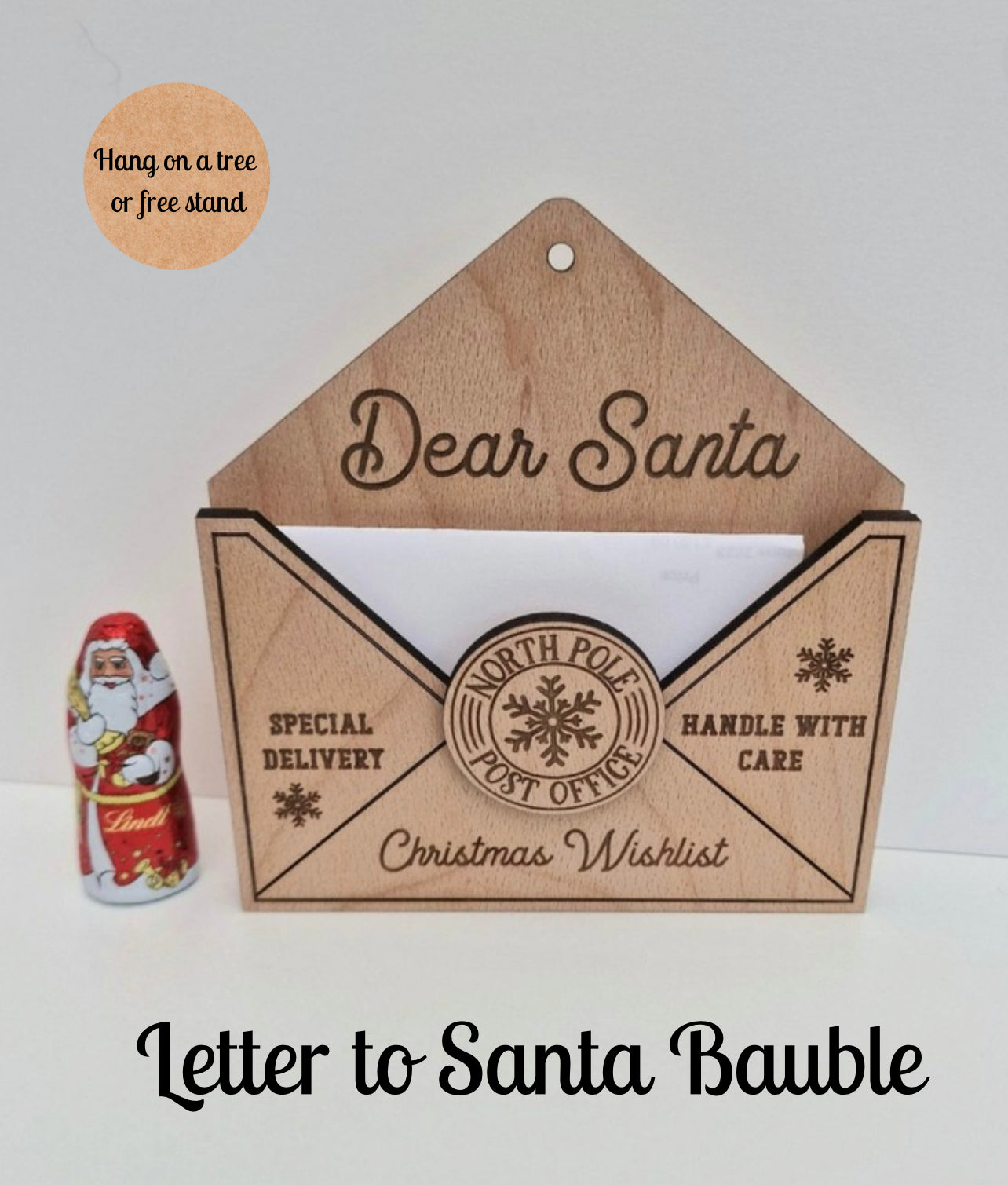 Letter to Santa Bauble
