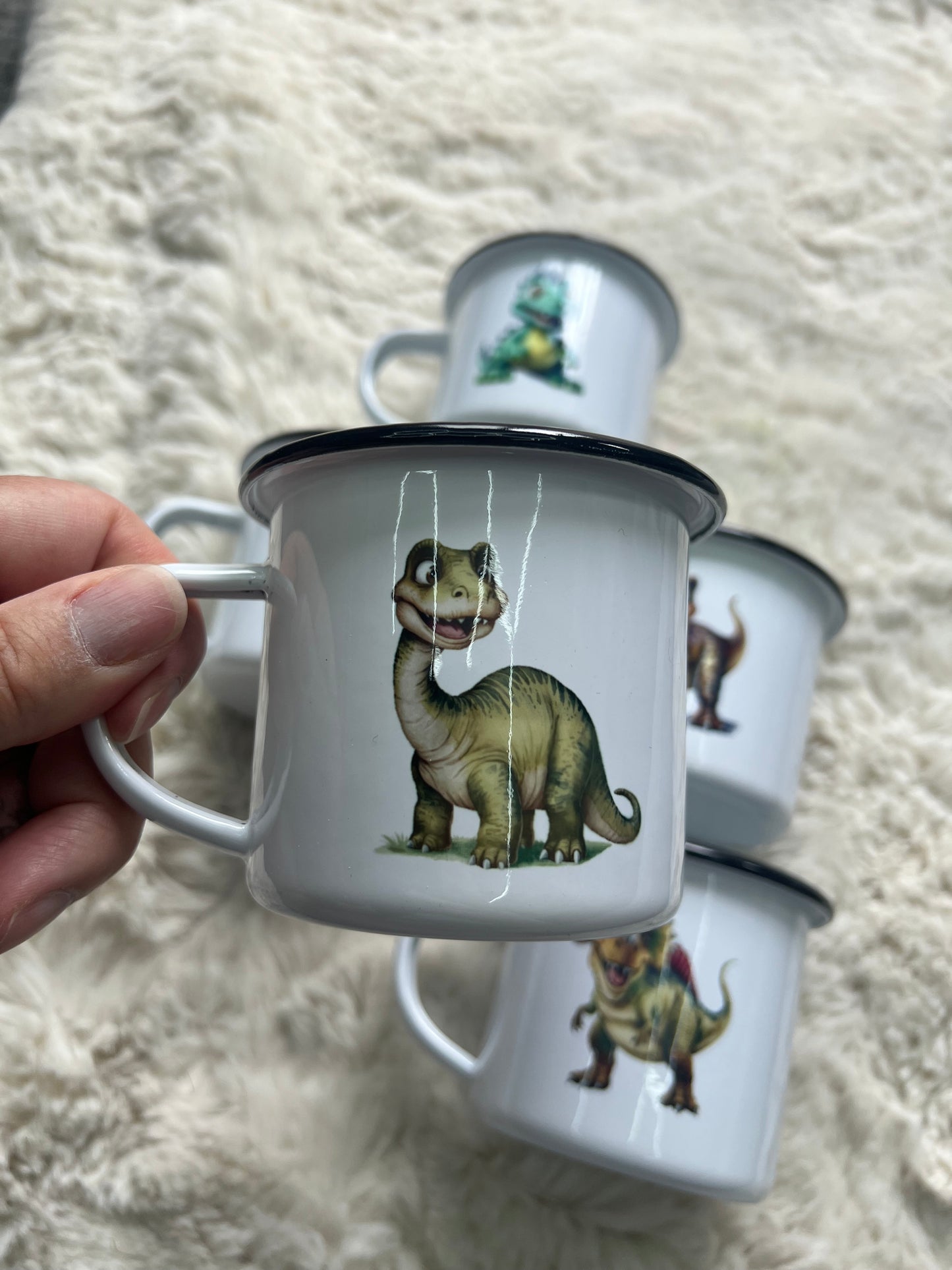 Enamel Mug - Dino