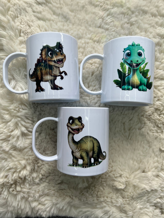 Plastic Mugs -Dino