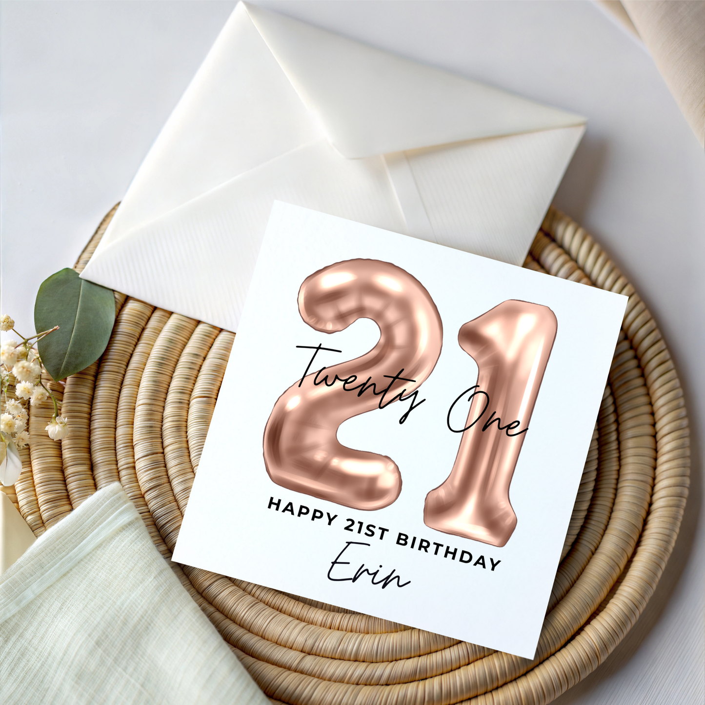 Personalised Birthday Card