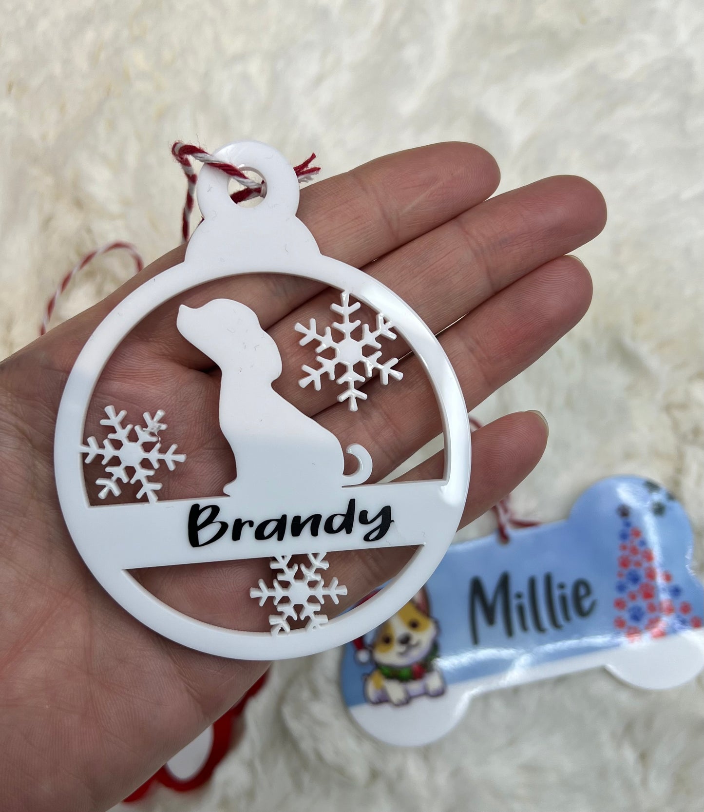 Christmas Dog Baubles