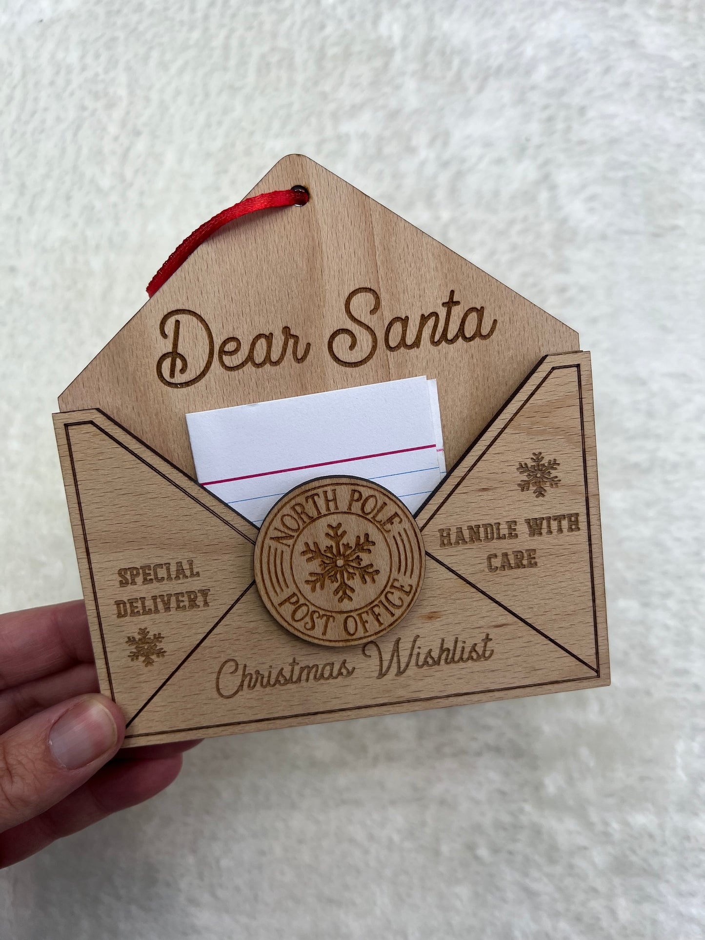 Letter to Santa Bauble