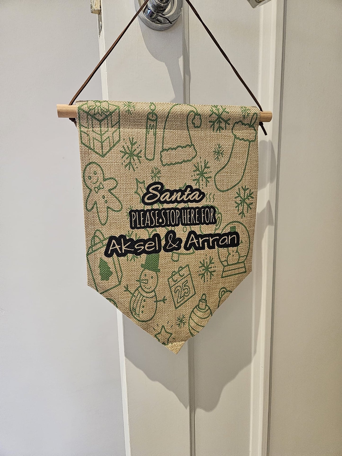 Christmas Bunting Flag