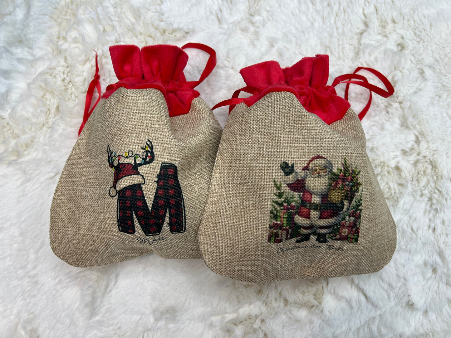 Santa Treat Bags - Personalised