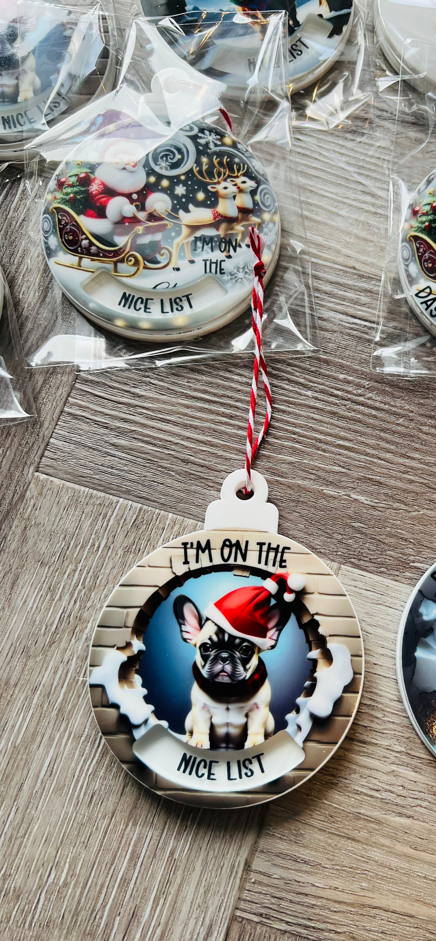 Naughty or Nice List Bubbles￼