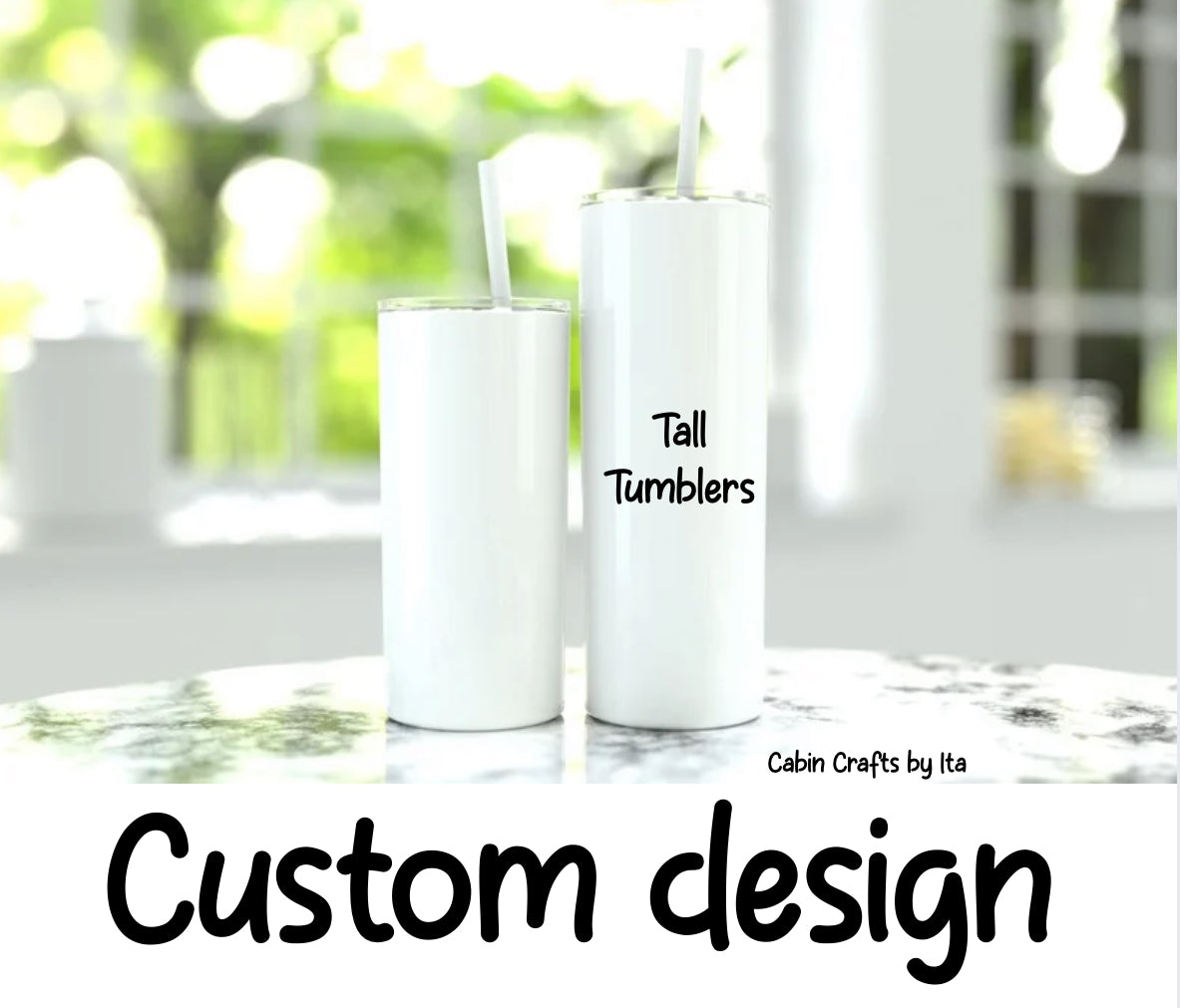 Custom Design Tumbler
